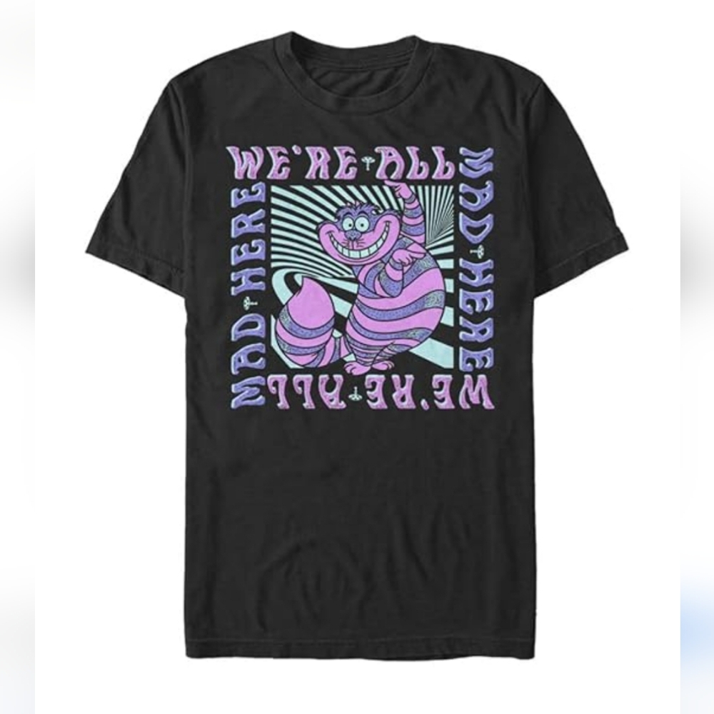 Disney Alice in Wonderland Were All Mad Here T-Shirt